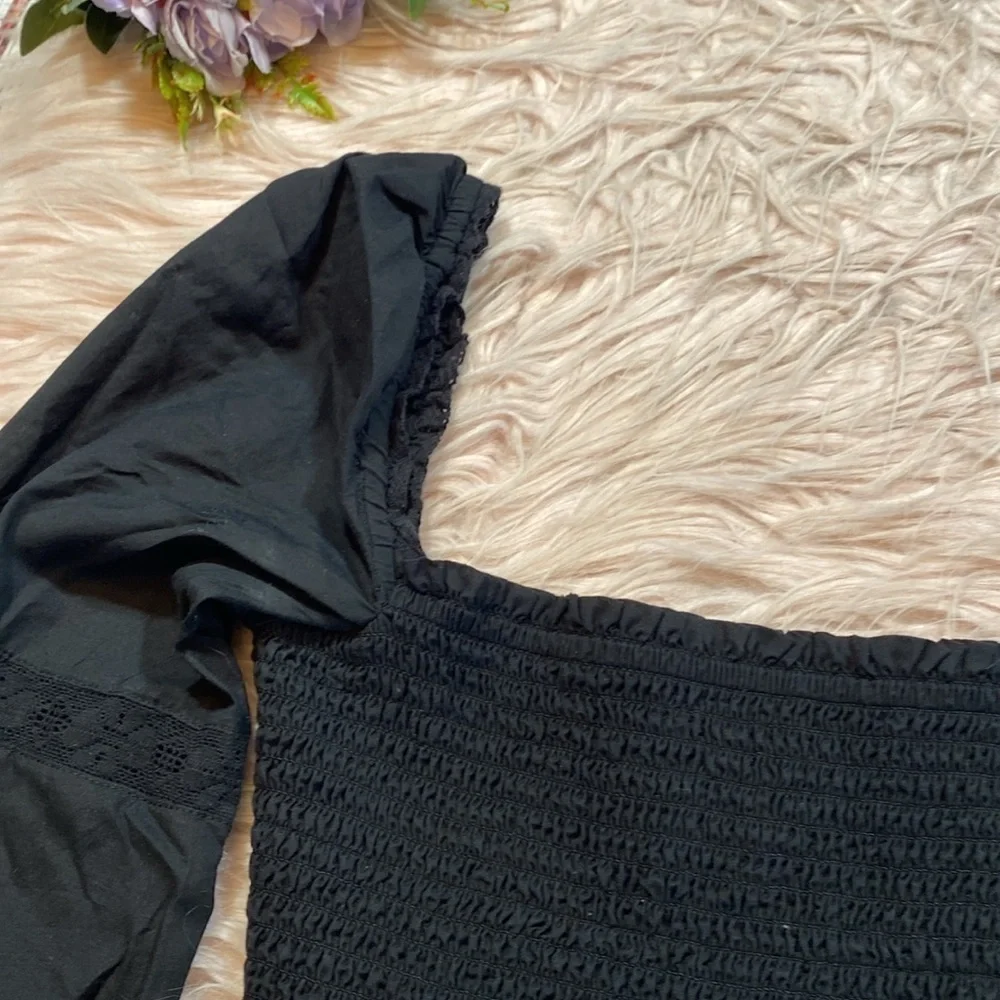 Aritzia Wilfred Soiree Top in Black sz XS